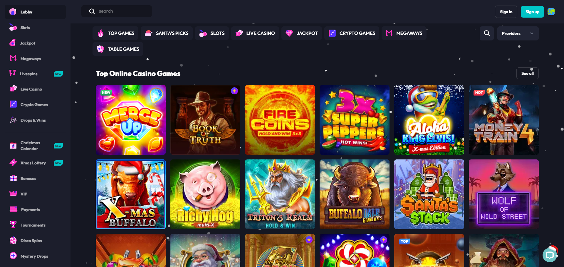 Spin Fever Casino Games